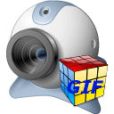 Free GIF 3D Cube Webcam