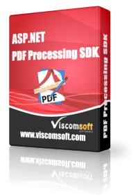 ASP.NET PDF Processing SDK Component